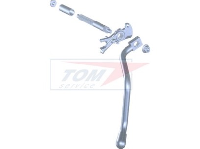 Páka ruční s vahadlem dolní -B- RINGFEDER typ 4040, 4045